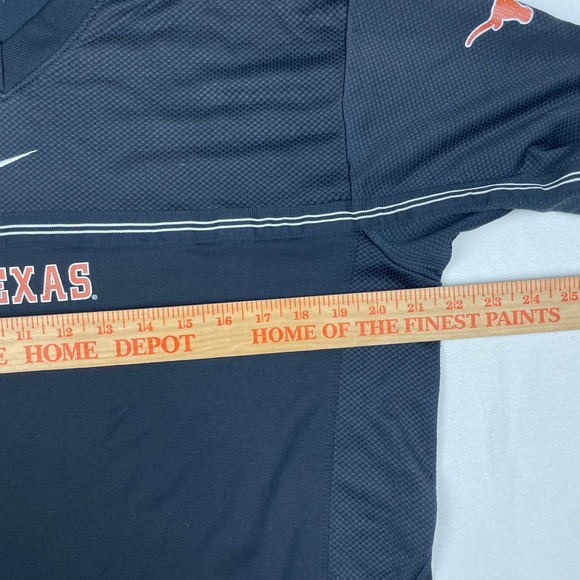 Nike Sphere Texas Longhorns Men Training Shirt Black V-Neck Medium NCAA Football - Picture 6 of 8